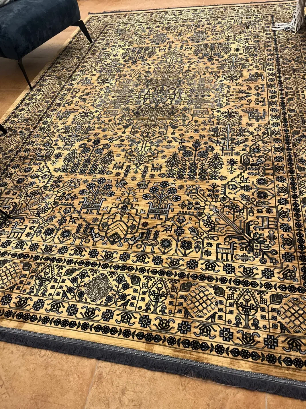 فرش کاشان|فرش|کیش, |دیوار