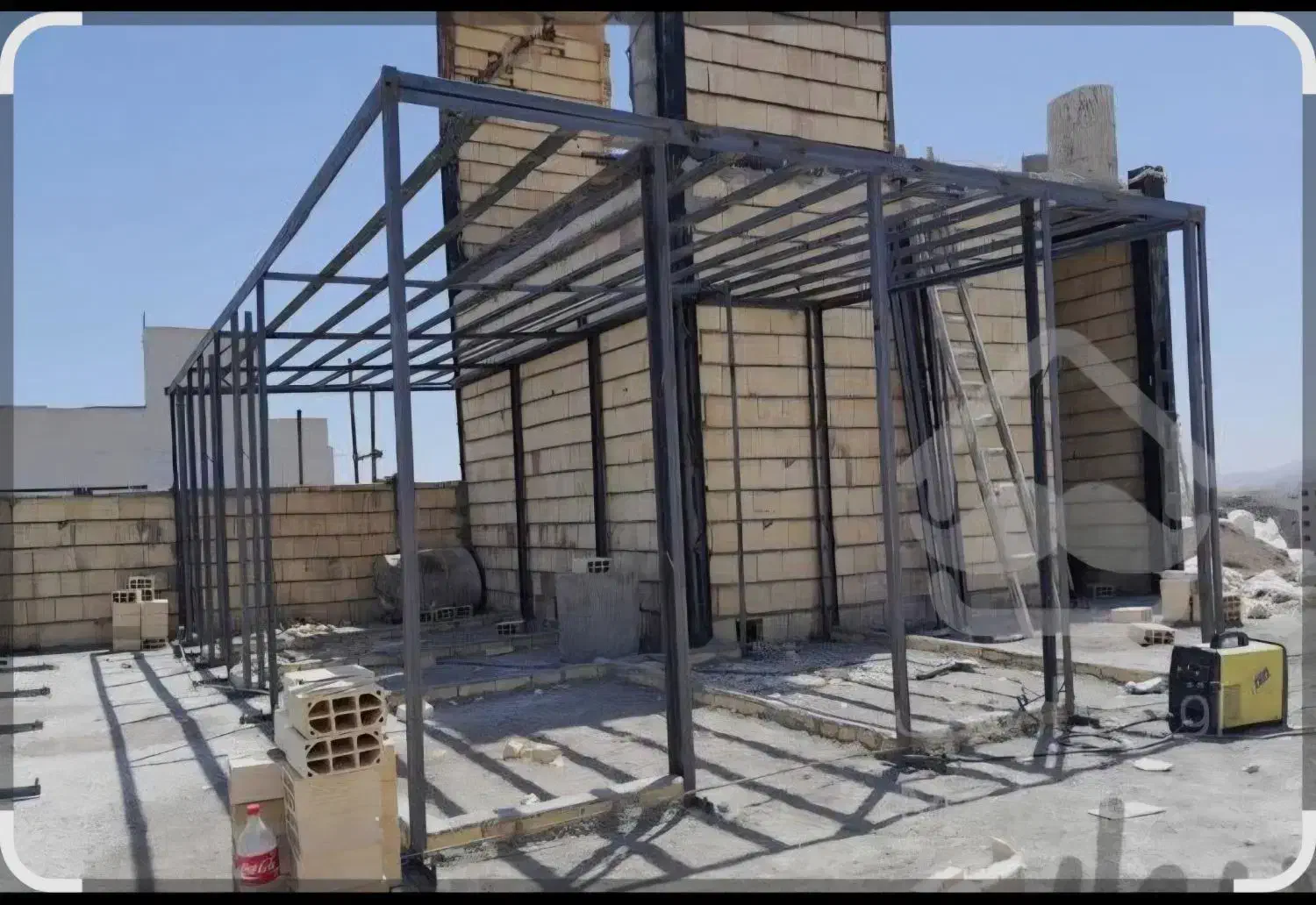 جوشکاری  ولپست رابیتس سقف شیبدار|خدمات پیشه و مهارت|مشهد, بهمن|دیوار