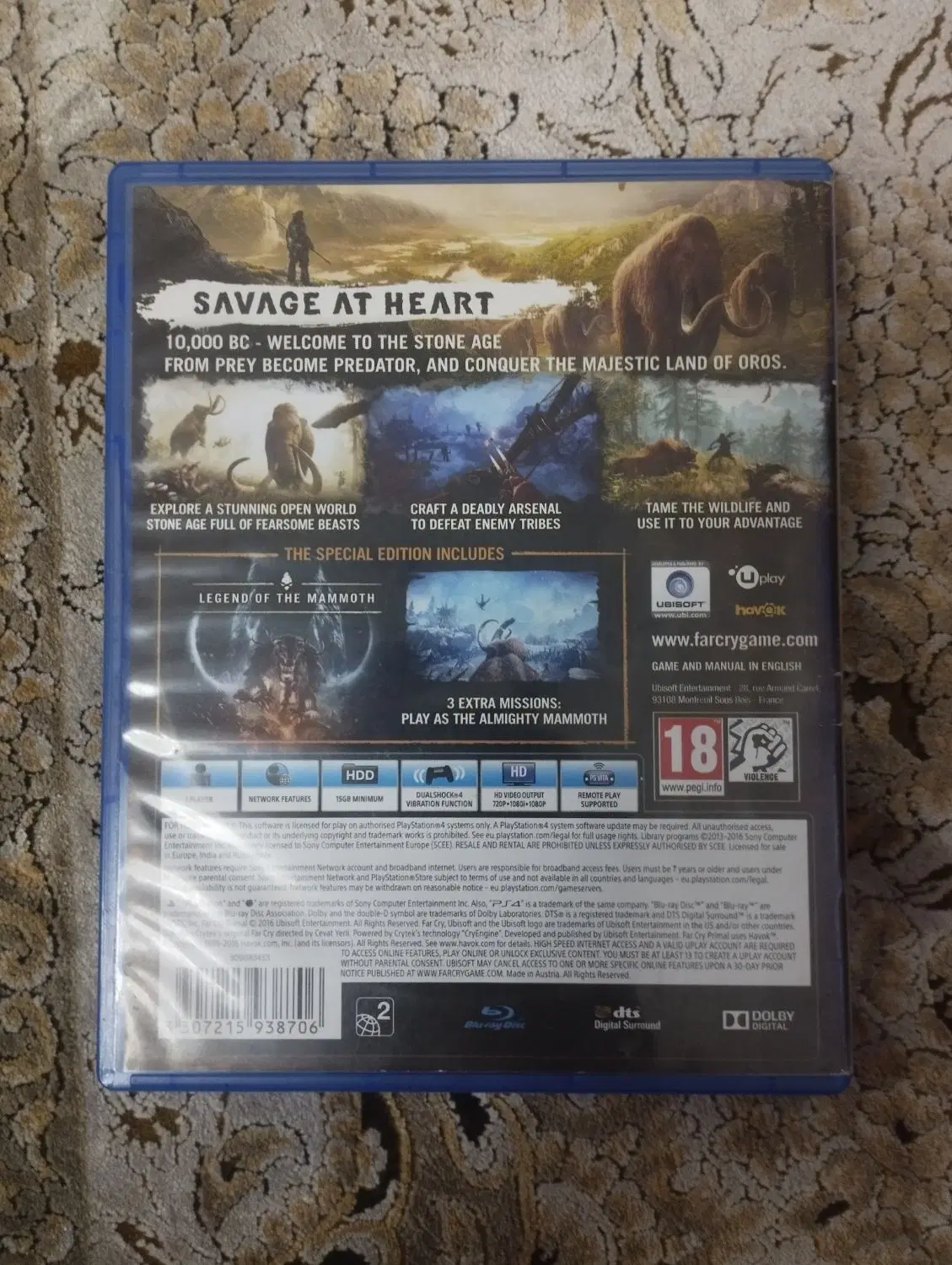 FAR CRY PRIMAL for ps4|کنسول، بازی ویدئویی و آنلاین|تهران, المهدی|دیوار
