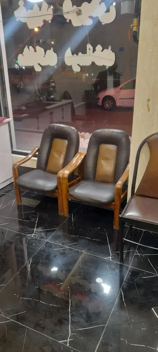 صندلی اداری چوب|مبلمان اداری|قزوین, |دیوار