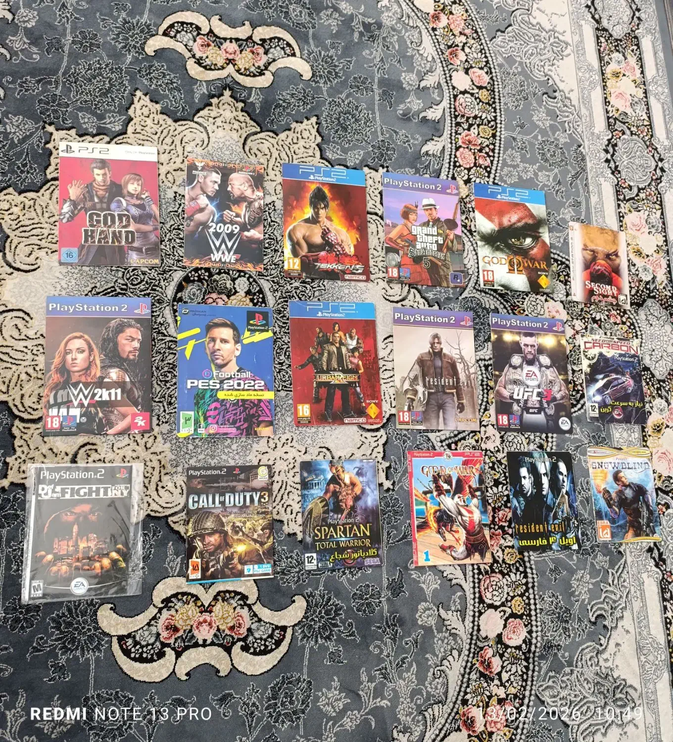 ps2 بازی ps2 پلی2|کنسول، بازی ویدئویی و آنلاین|کرمانشاه, |دیوار