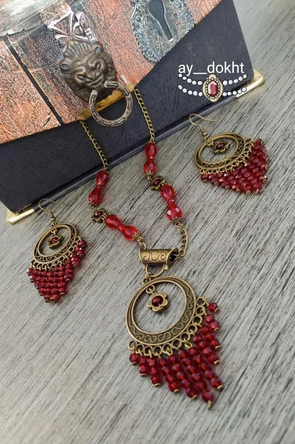 زیورآلات دست ساز با سنگهای قیمتی و نیمه قیمتی|بدلیجات|خرمآباد, |دیوار