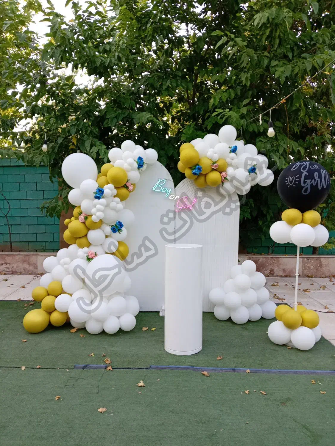 بادکنک آرایی تولد،افتتاحیه و ... با بهترین قیمت|خدمات پذیرایی، مراسم|شیراز, کوزه گری|دیوار