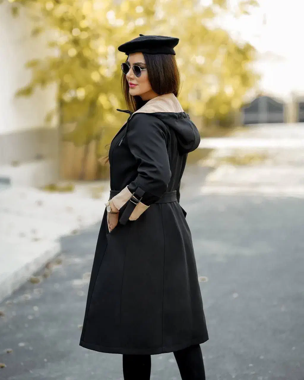 بارانی پرادا پشت بلدینگ|لباس|ابهر, |دیوار