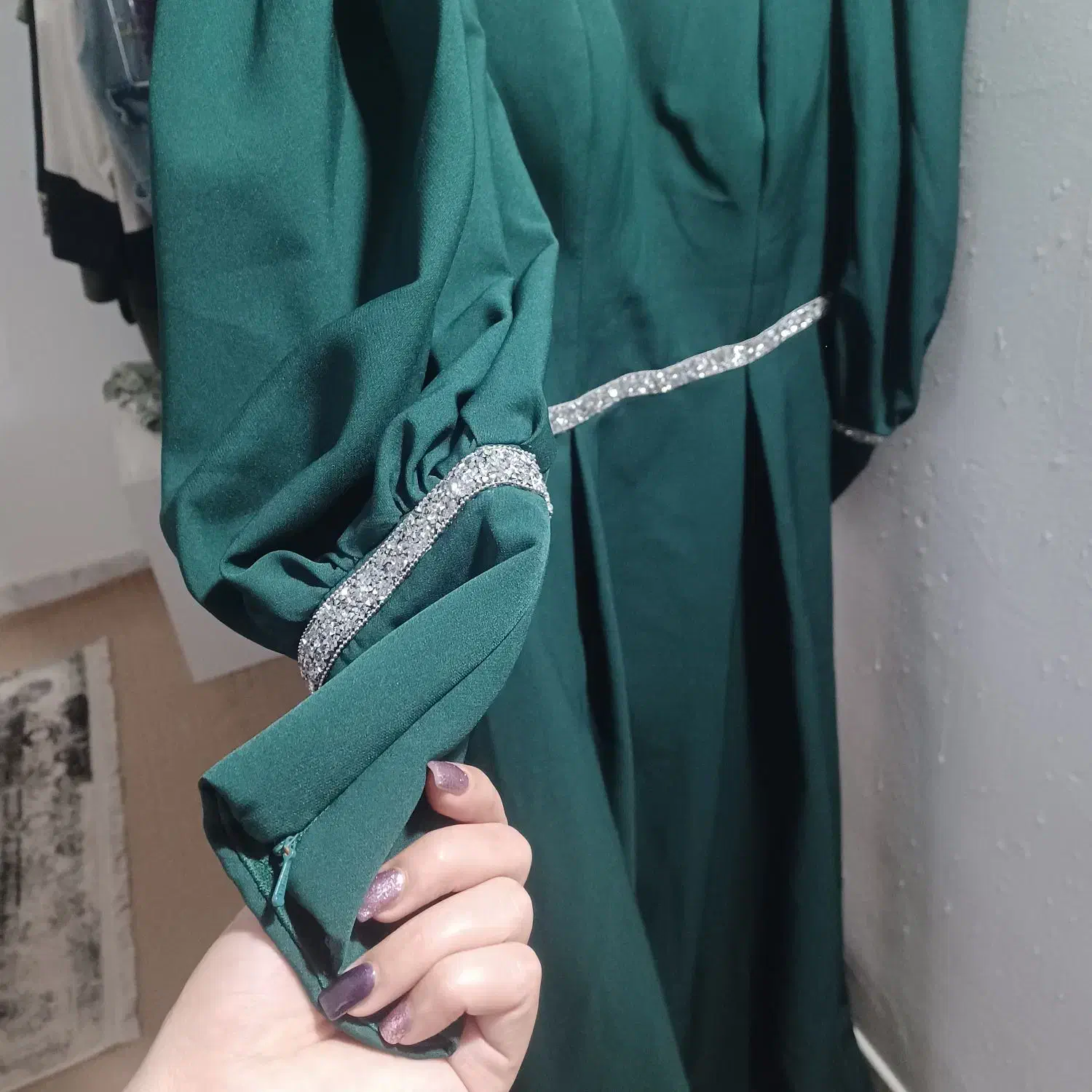 پیراهن کرپ.دارای دیزاین نواری.بسیار خوش استایل|لباس|چالوس, |دیوار