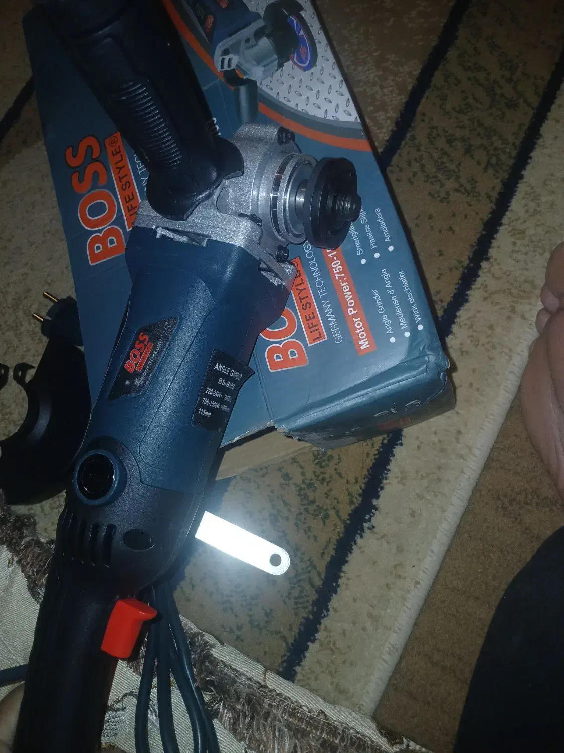 فروش یک عدد سنگ فرز مینی|ابزارآلات|شیراز, کیان آباد|دیوار