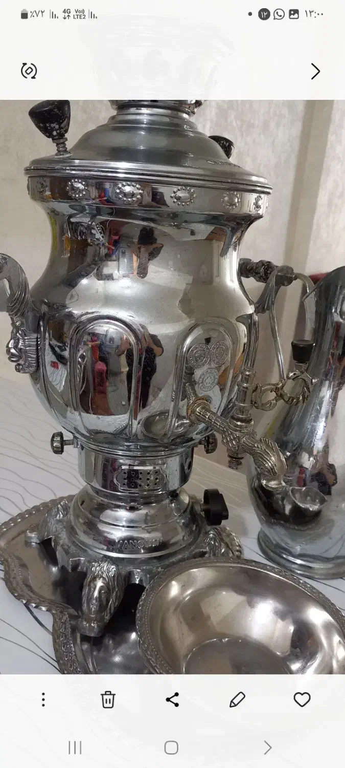 سماور سالم سالم  چهار و دویست|سماور، چای‌ساز، قهوه‌ساز|تهران, شهرک ولیعصر شمالی|دیوار