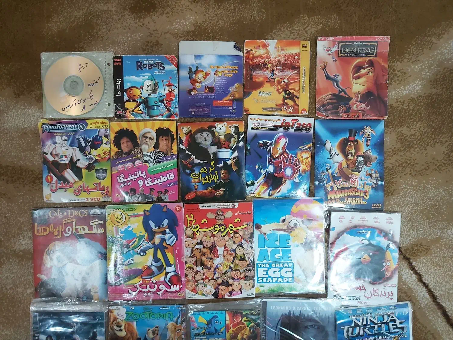 فروش کارتون|فیلم و موسیقی|اندیمشک, |دیوار