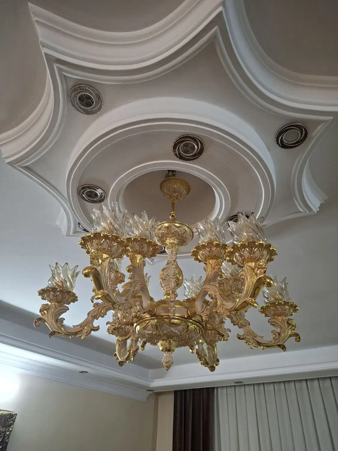 لوستر|لوستر و چراغ آویز|ورامین, ورامین|دیوار