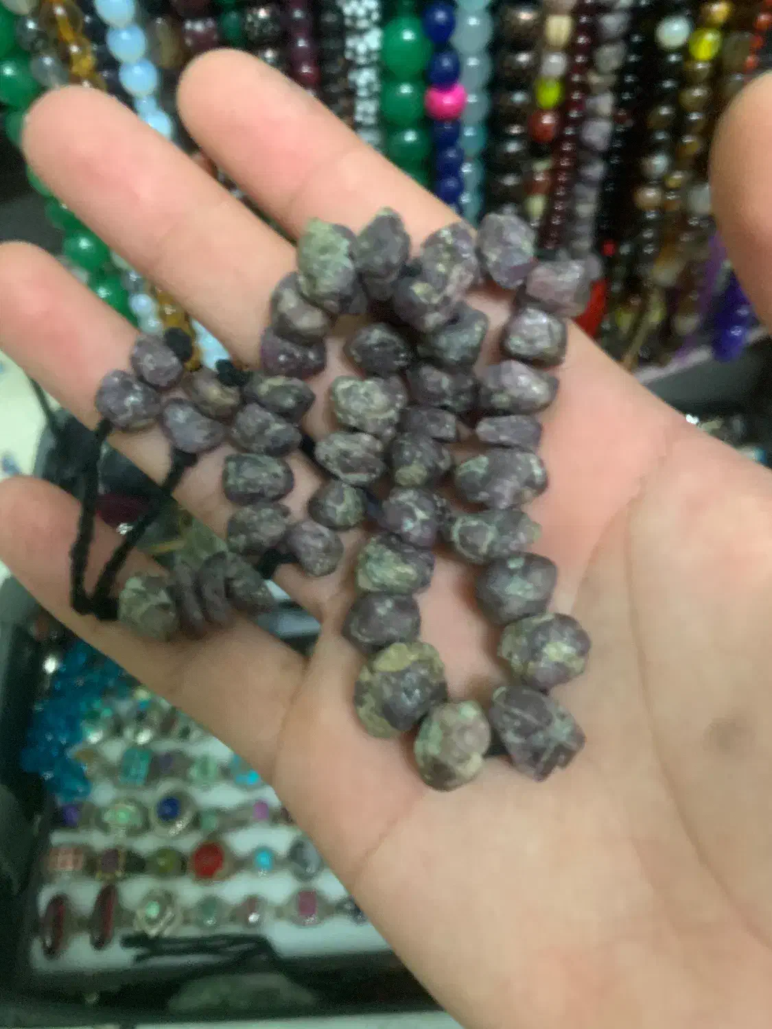 تسبیح یاقوت کابلی|جواهرات|زاهدان, |دیوار