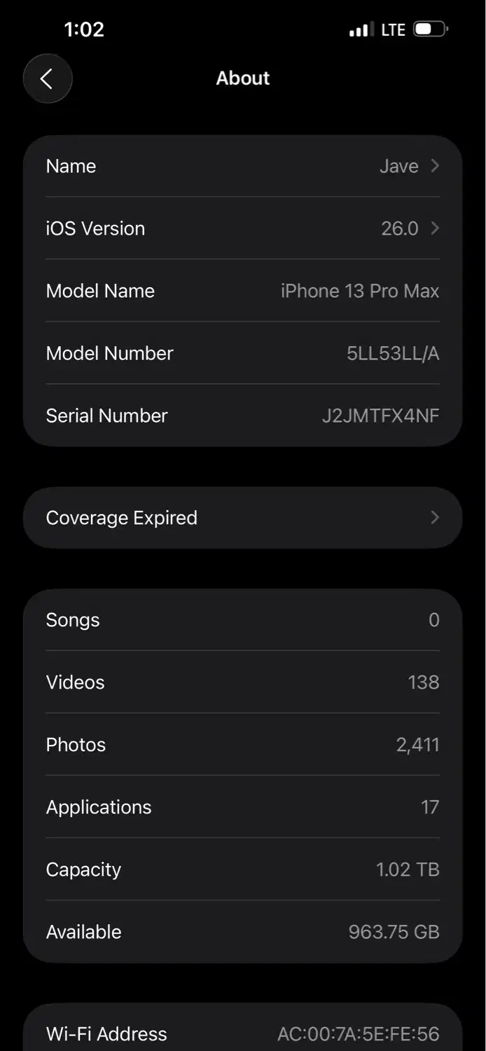 آیفون ۱۳ پرومکس ۱ ترا|موبایل|مشکیندشت, |دیوار