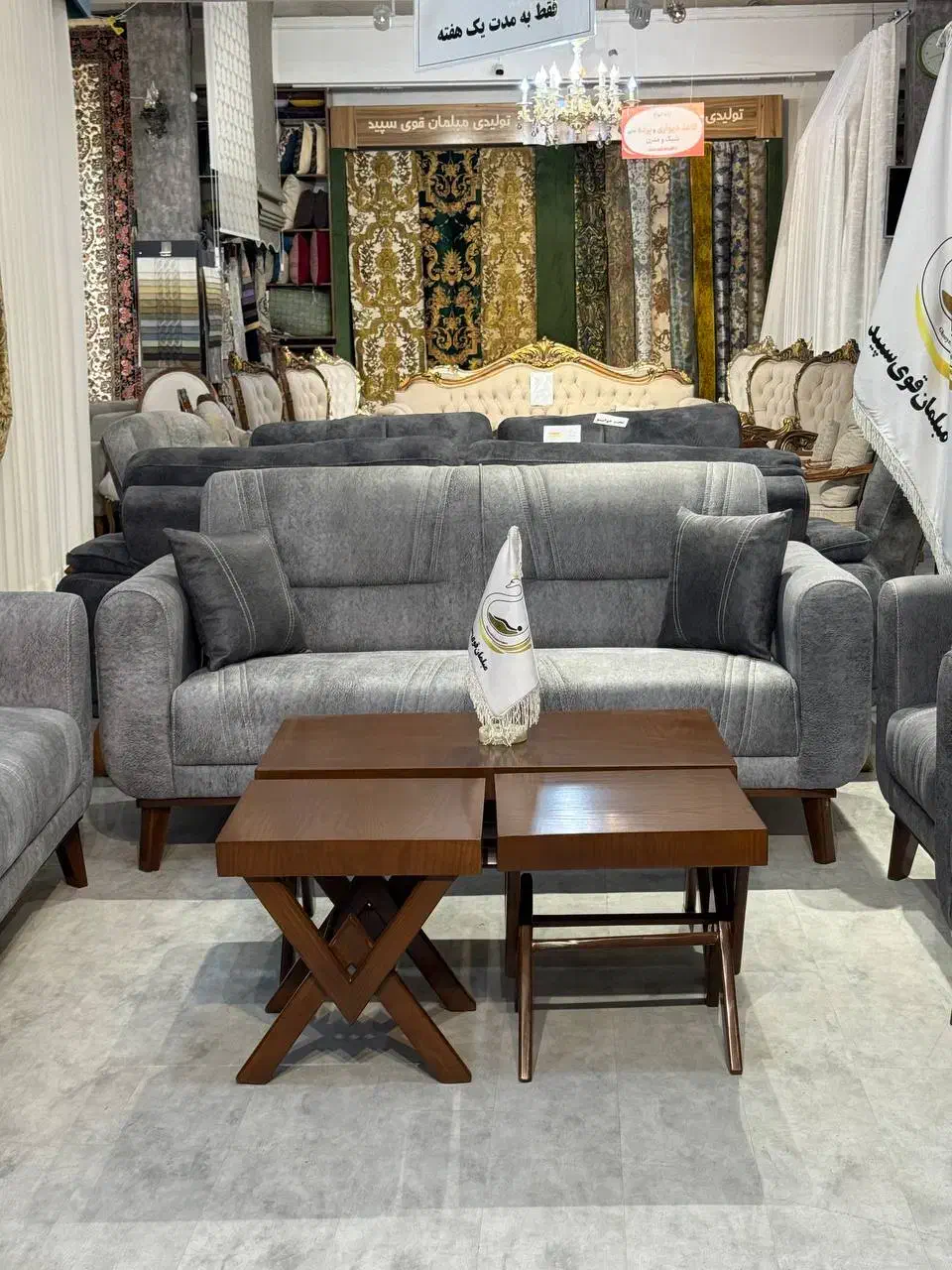 مبل هلنا اقتصادی|مبلمان خانگی و میز عسلی|مشهد, چهارچشمه|دیوار