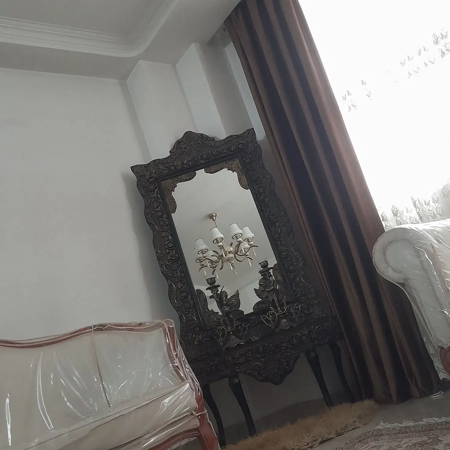 آیینه کنسول|آینه|قائم‌شهر, |دیوار