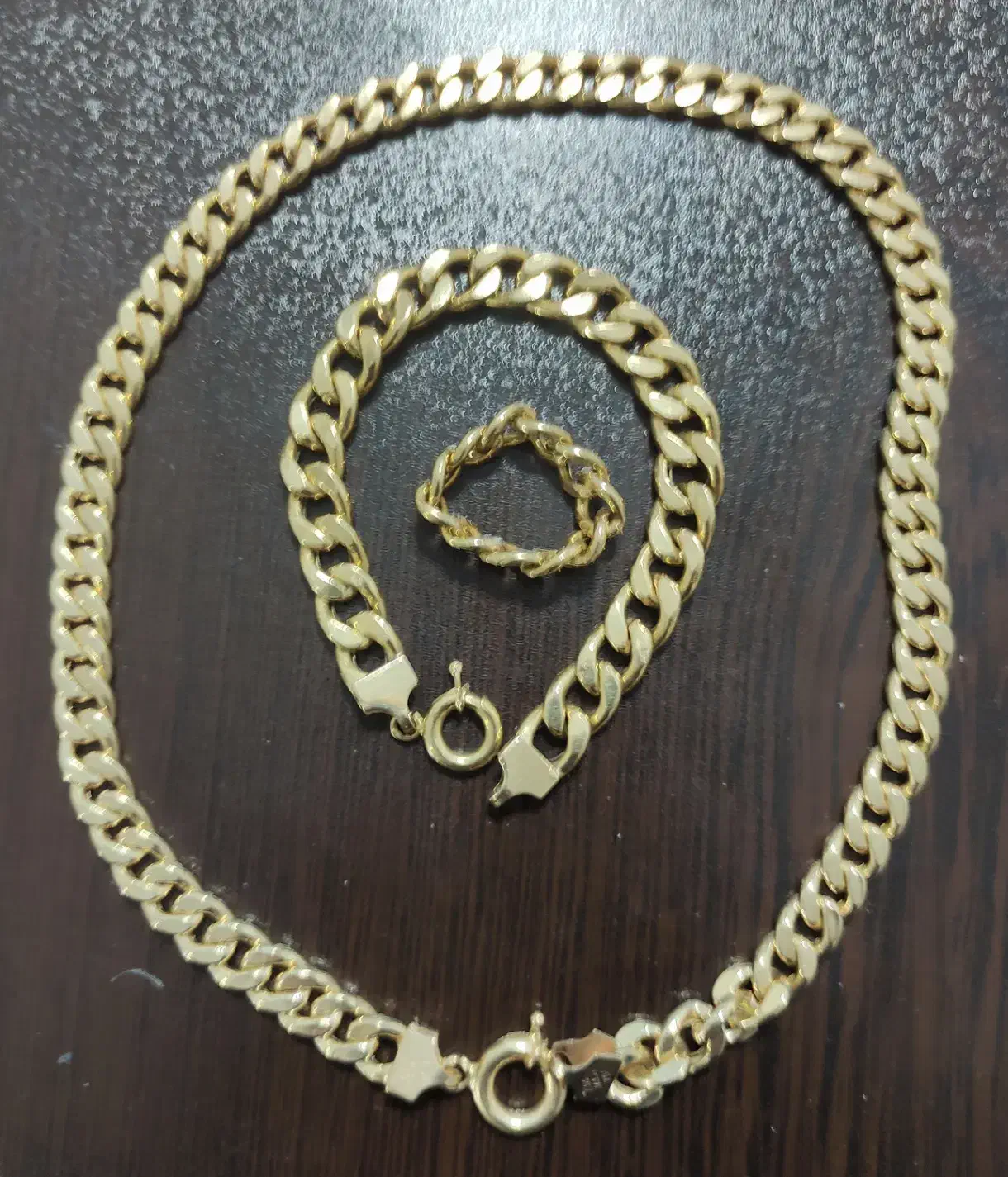 ست گردنبند، دستبند، حلقه کارتیه ۳درصد بالا تابلو|جواهرات|تهران, دبستان|دیوار