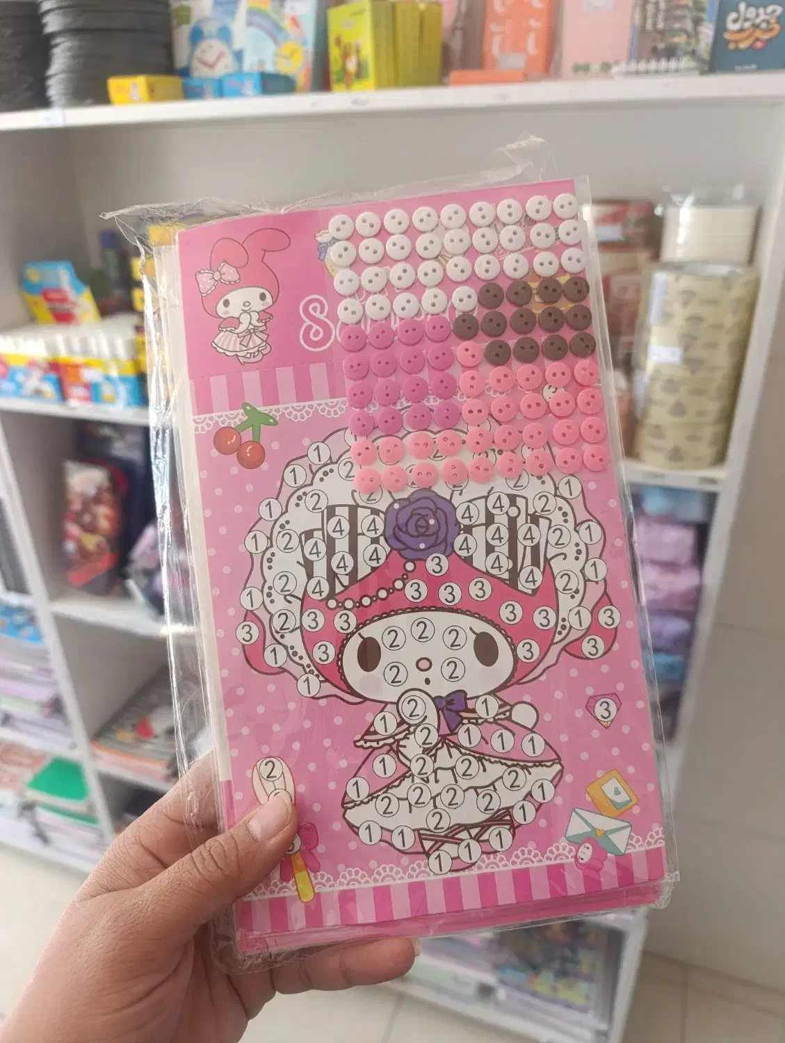 نقاشی دکمه ای|لوازم التحریر|اصفهان, امیرعرب|دیوار