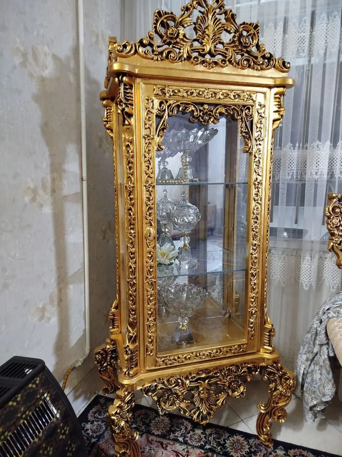 گنجه ورق طلا|بوفه، ویترین، کنسول|مشهد, ایثارگران|دیوار