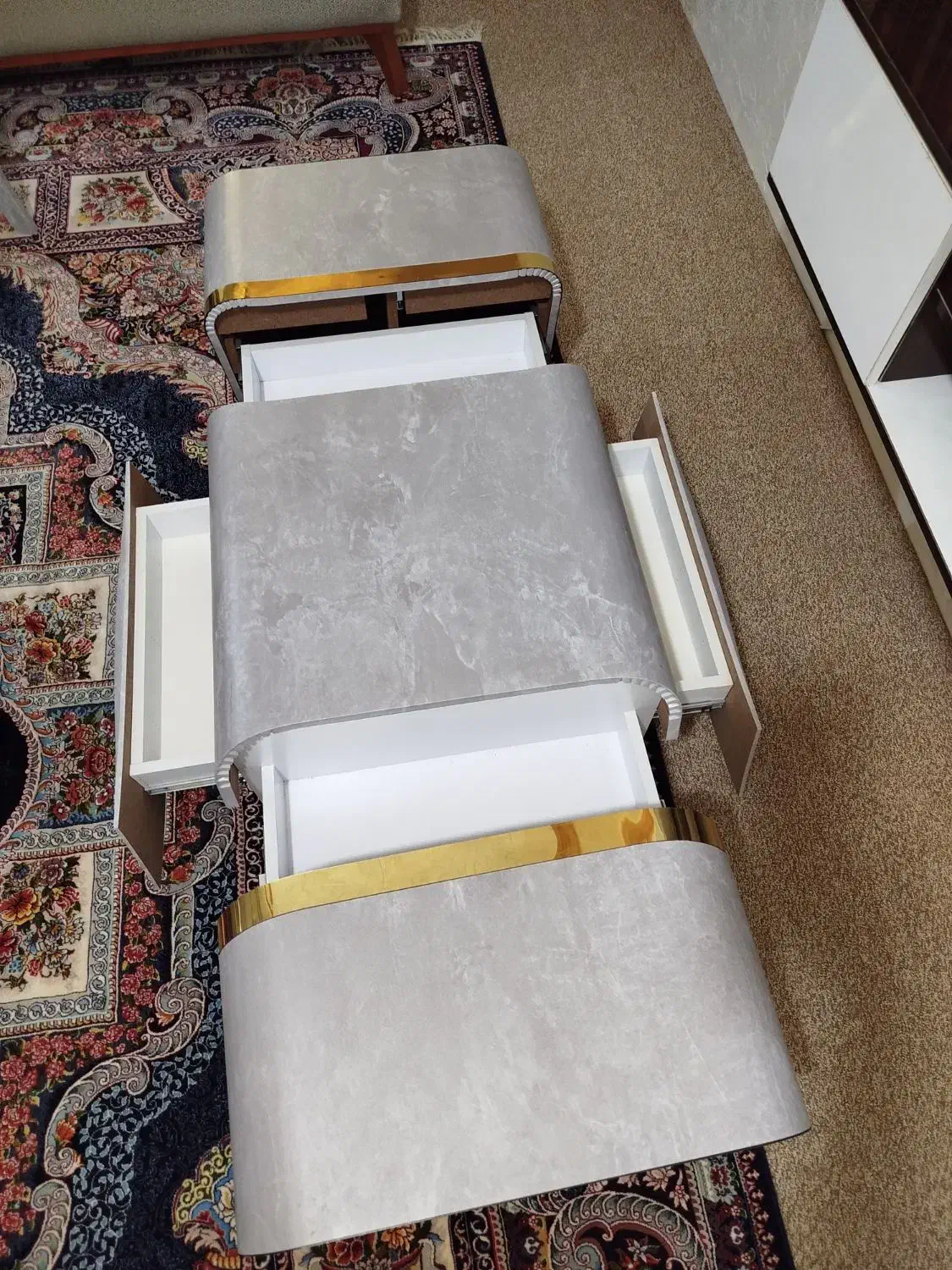 میز جلو مبلی مدرن|مبلمان خانگی و میز عسلی|مسجد سلیمان, |دیوار