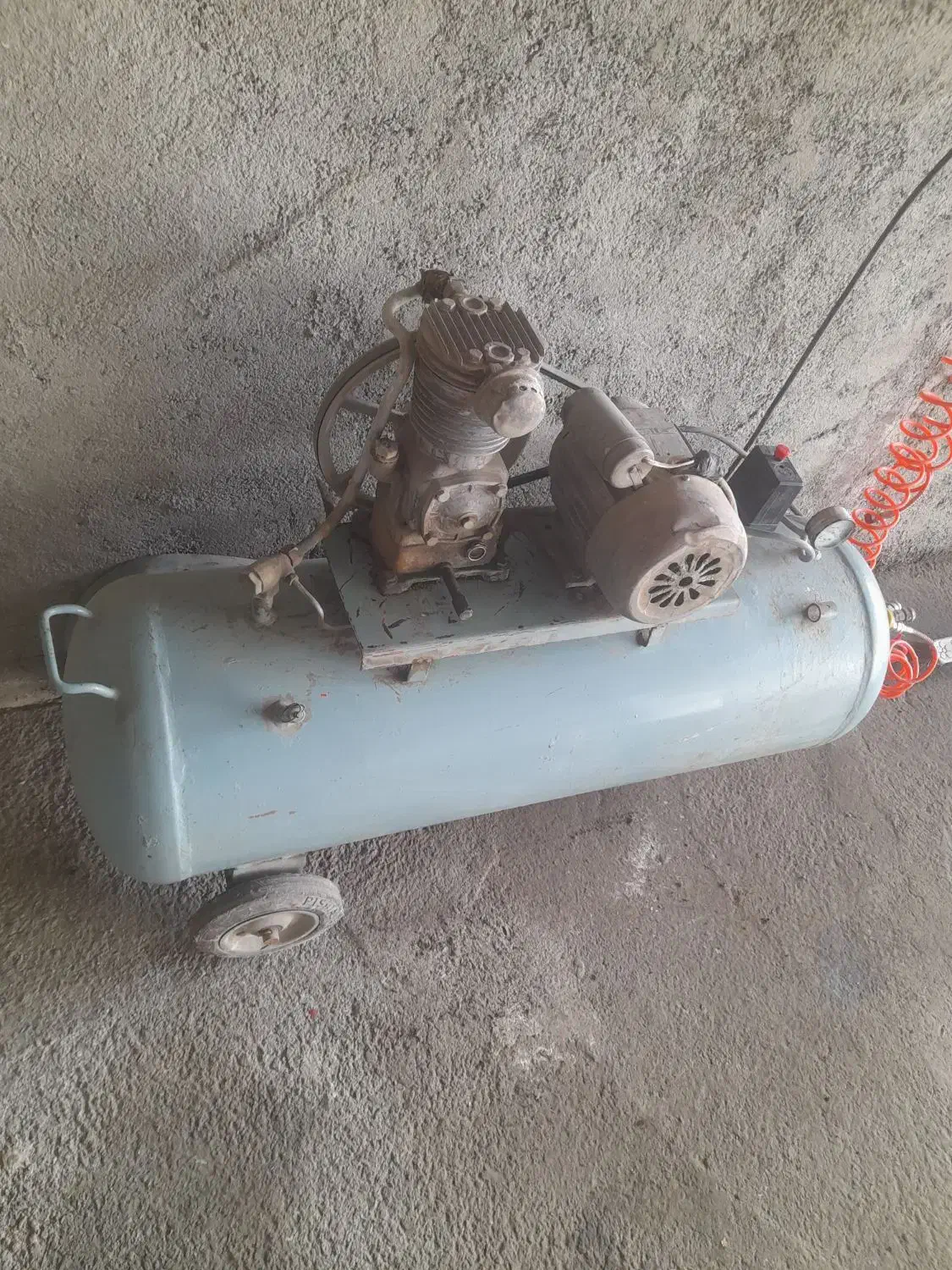 پمپ باد150لیتری|ابزارآلات|گلبهار, نوبهار|دیوار