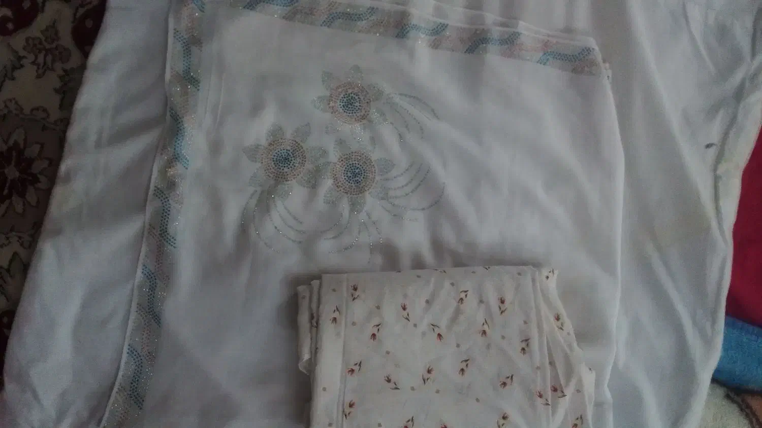 چادر و روسری عروس|لباس|ایلام, |دیوار