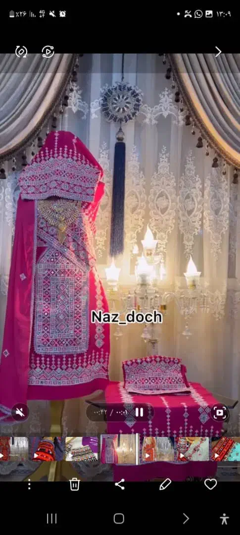 صفر تا صد دست دوز بلوچی موسوم و پلیوار نقد اقساط|لباس|آزادشهر, |دیوار