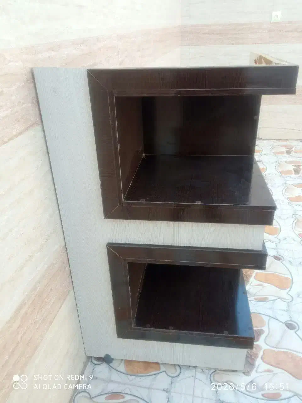 قفسه MDF|کتابخانه، شلف، قفسههای دیواری|مبارکه, |دیوار