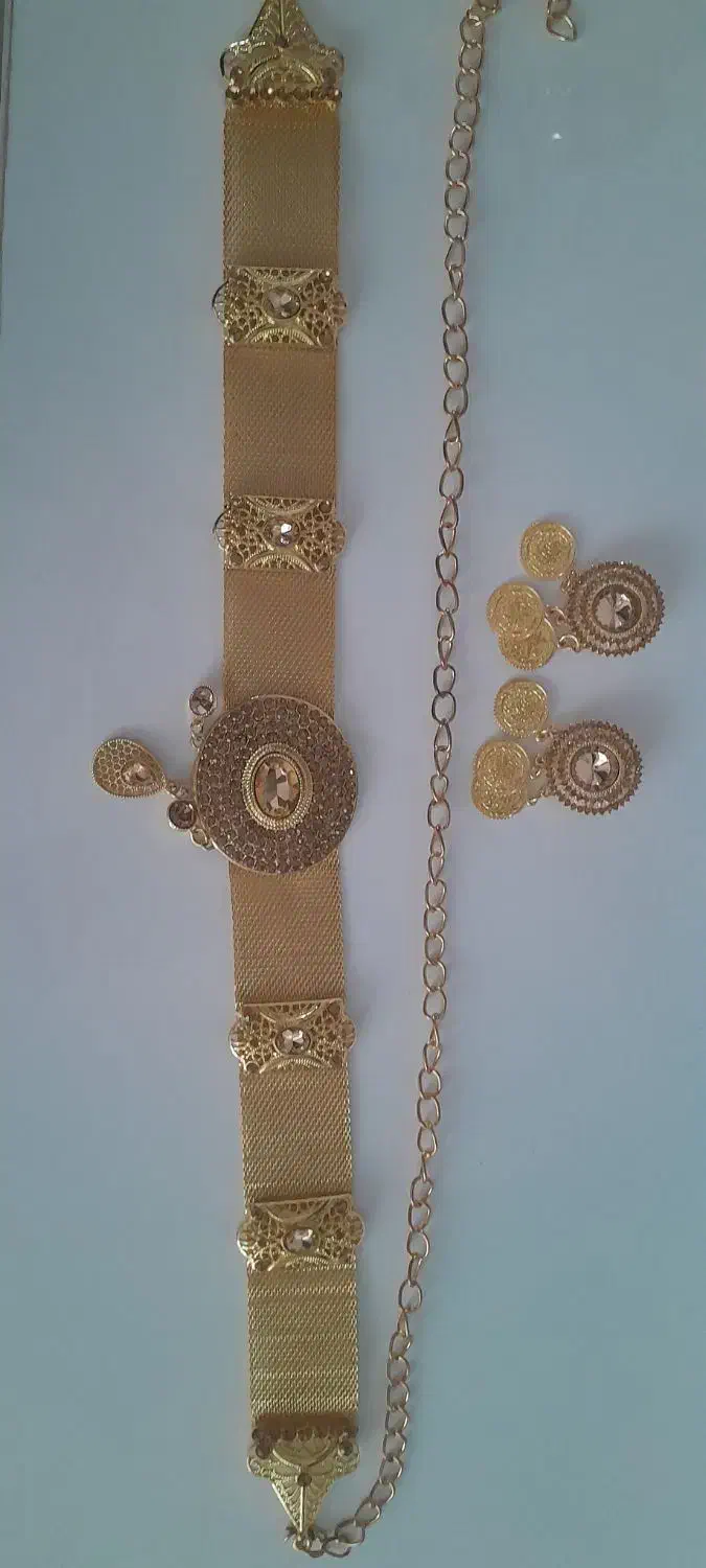 کمر بند وسر فقیانه لباس محلی|کیف، کفش، کمربند|اسلامآباد غرب, |دیوار