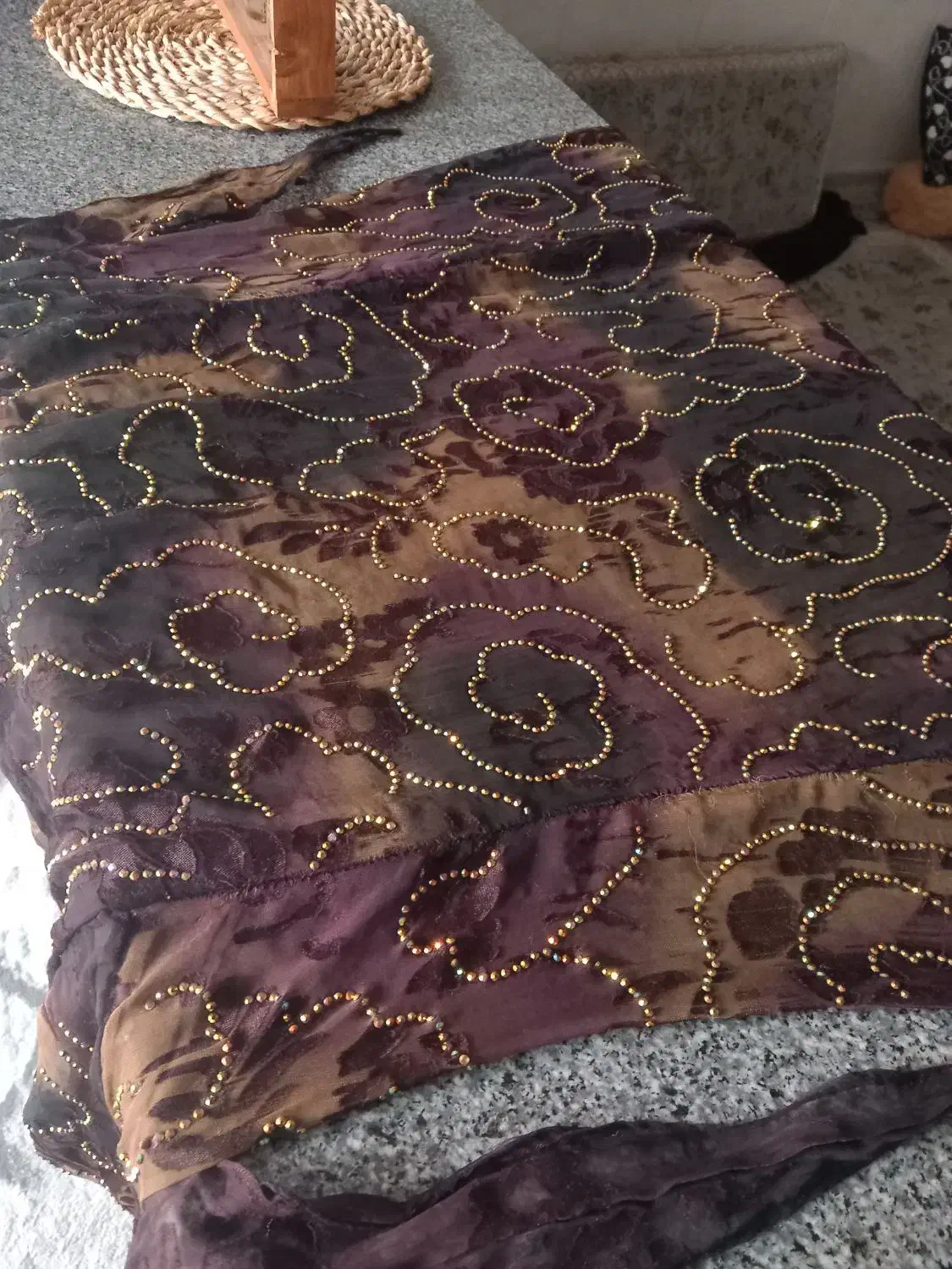 کراس حریرابریشم نگین جیکو|لباس|جوانرود, |دیوار