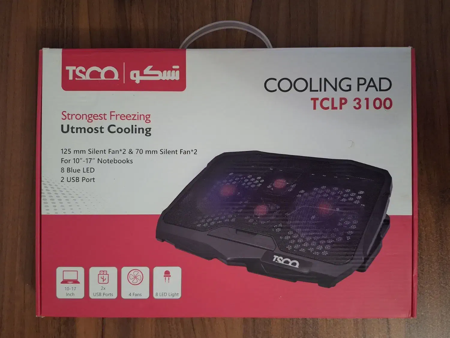 پایه خنک کننده لپ تاپ تسکو مدل 3100 TCLP|قطعات و لوازم جانبی رایانه|کرمان, |دیوار