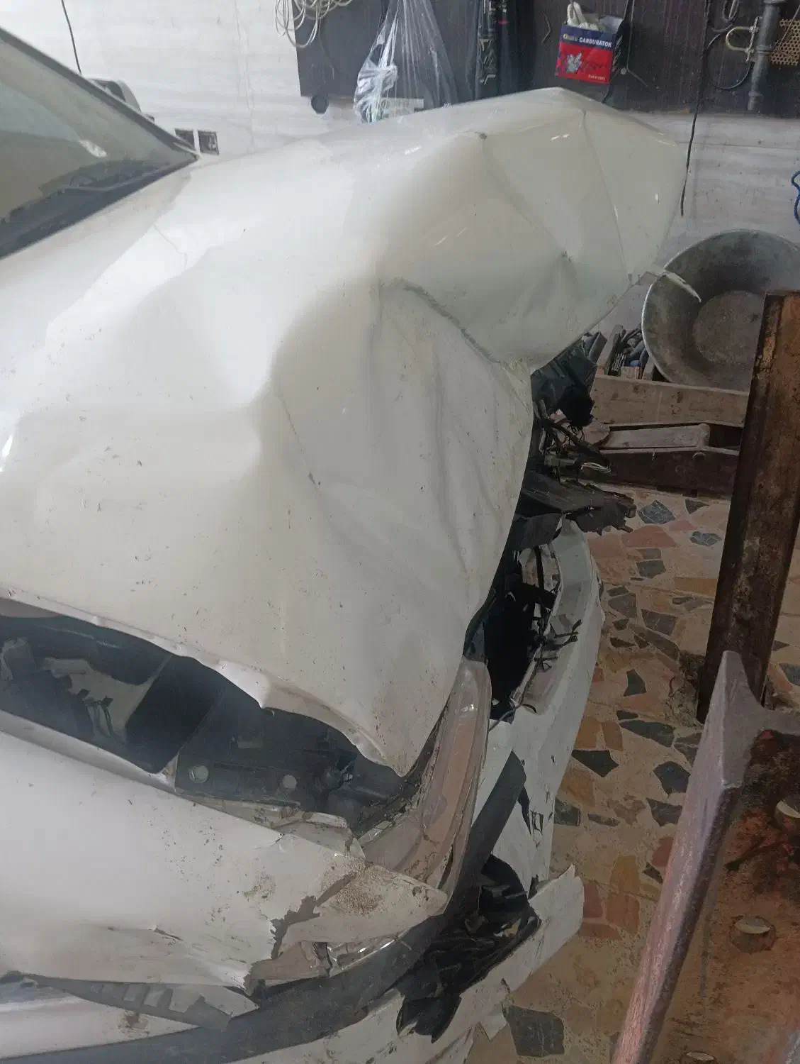 سمند 94 تصادفی فوری|خودرو سواری و وانت|رودبنه, |دیوار