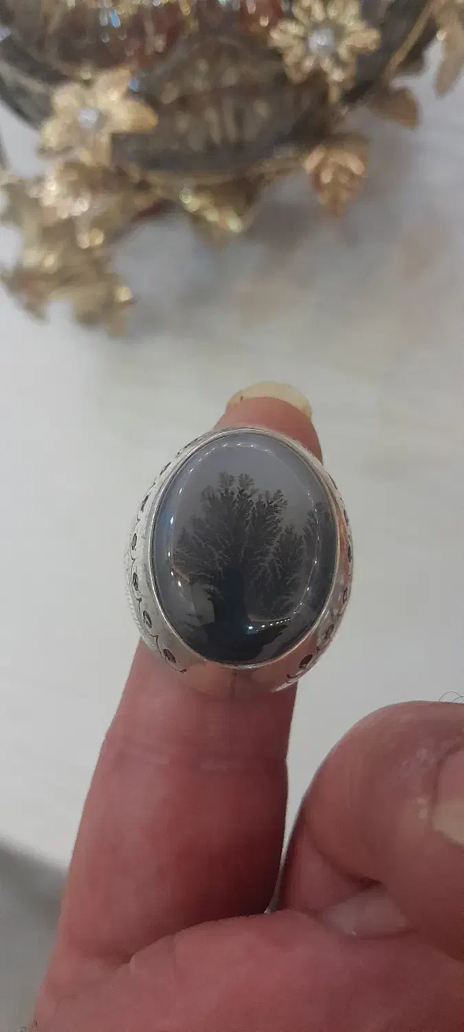 انگشتر شجر دست ساز|جواهرات|تبریز, |دیوار