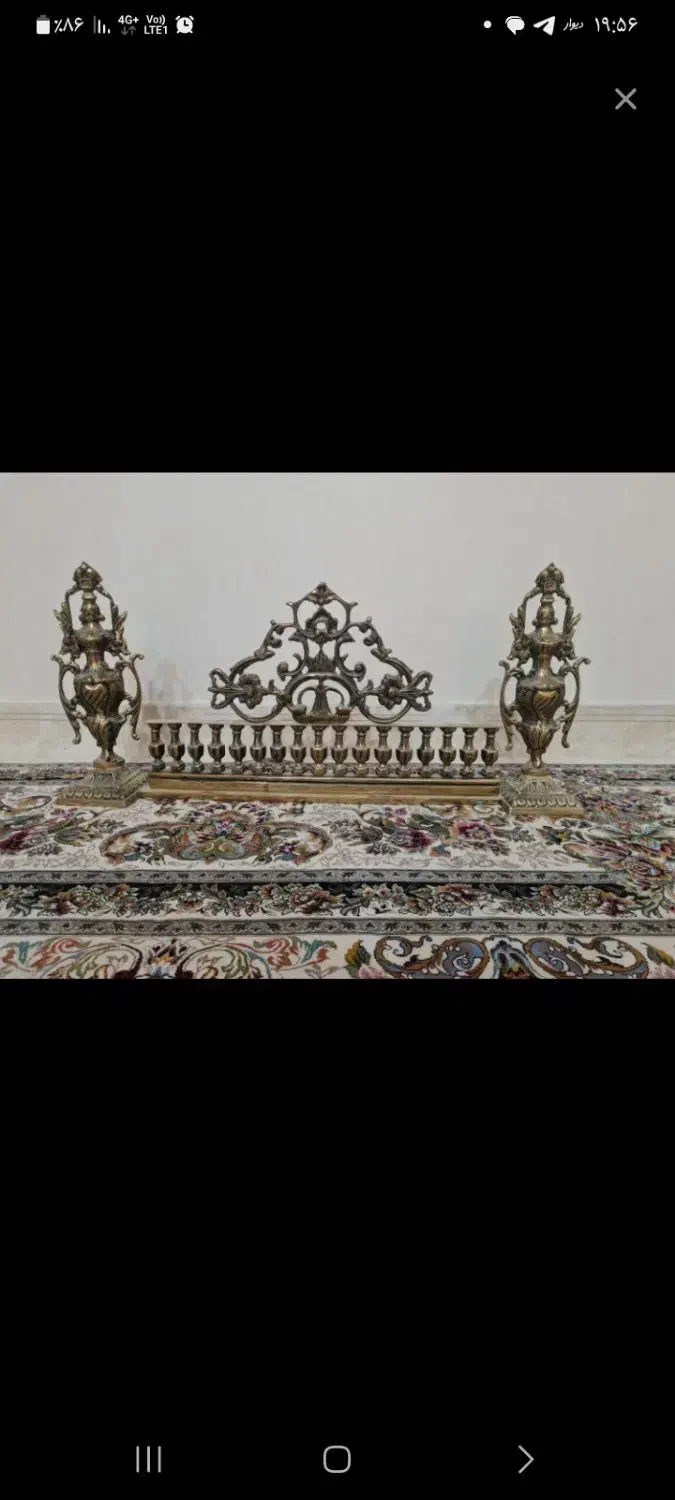 خرید فروش لوستر برنزی|بوفه، ویترین، کنسول|کرج, شهرک سهرابیه|دیوار