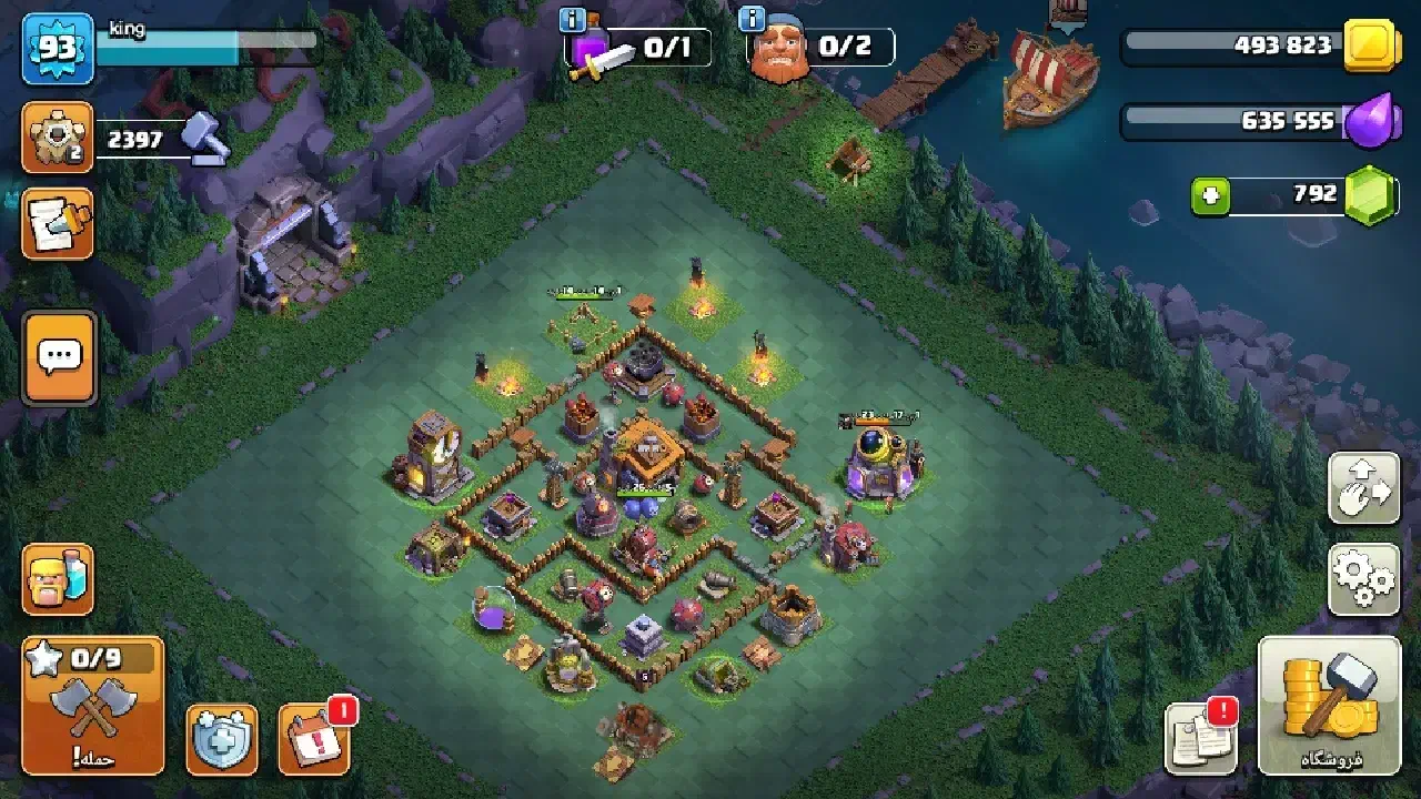 اکانت کلش تاون ۱۳|کنسول، بازی ویدئویی و آنلاین|نیشابور, دارایی|دیوار