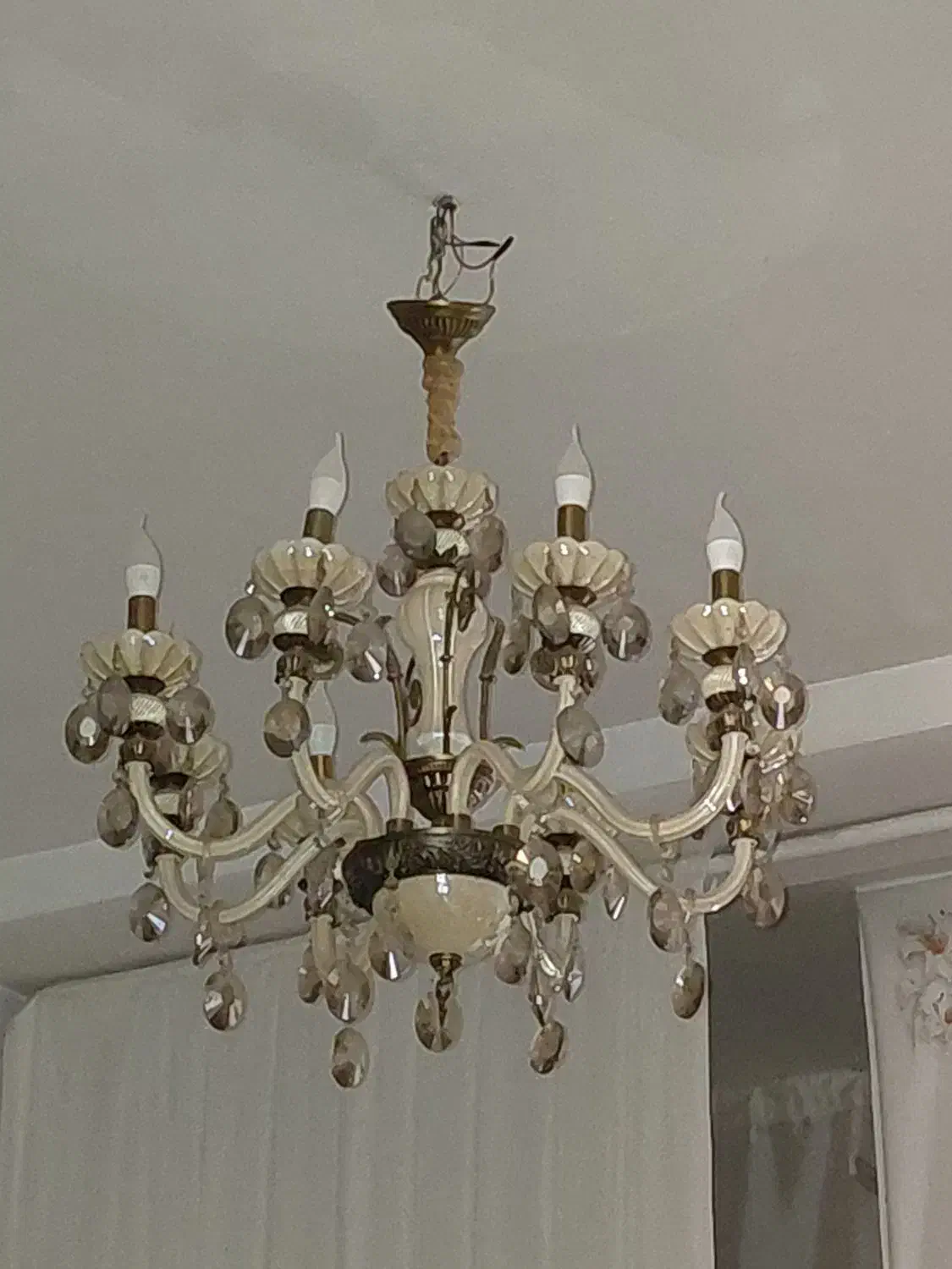 لوستربلور ترک|لوستر و چراغ آویز|قرچک, میرزائی جنوبی|دیوار