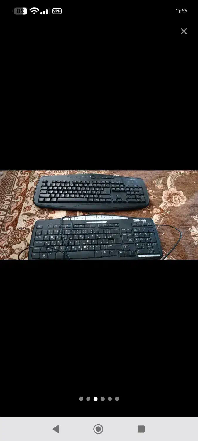 کیبورد دو عدد|قطعات و لوازم جانبی رایانه|پرند, فاز ۳|دیوار