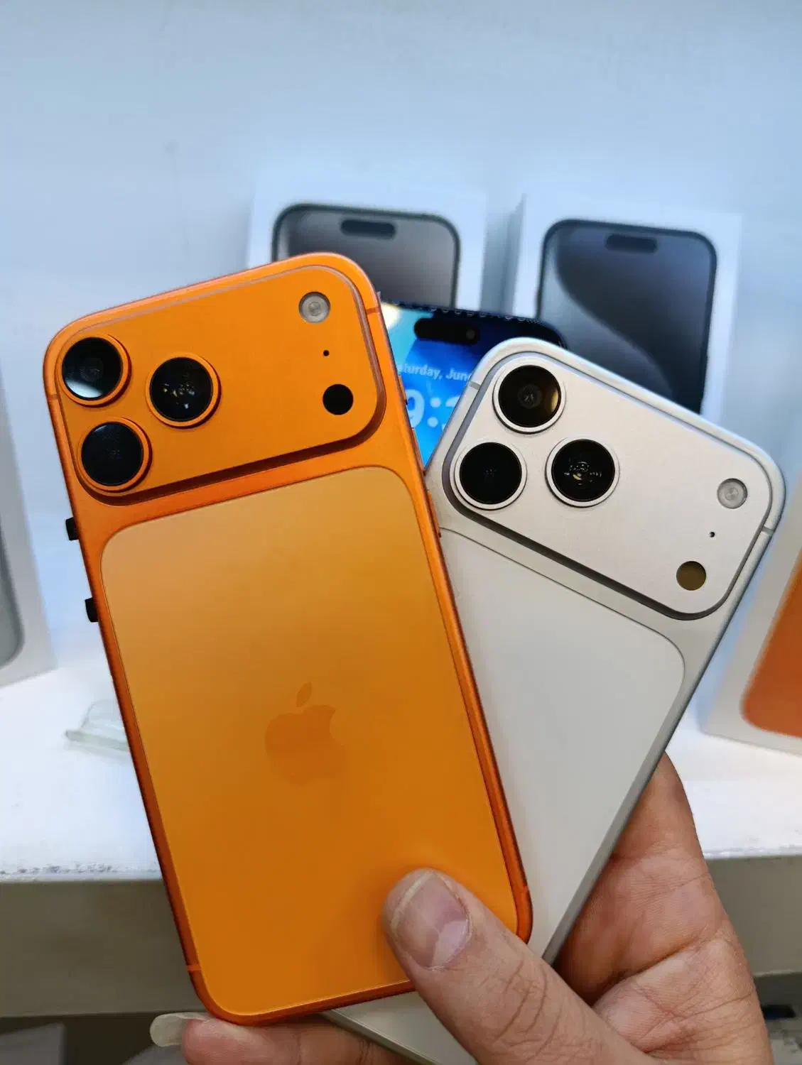 طرح آیفون17 پرومکس باریجستری وگارانتی سوپر فول کپی|موبایل|تهران, نازیآباد|دیوار