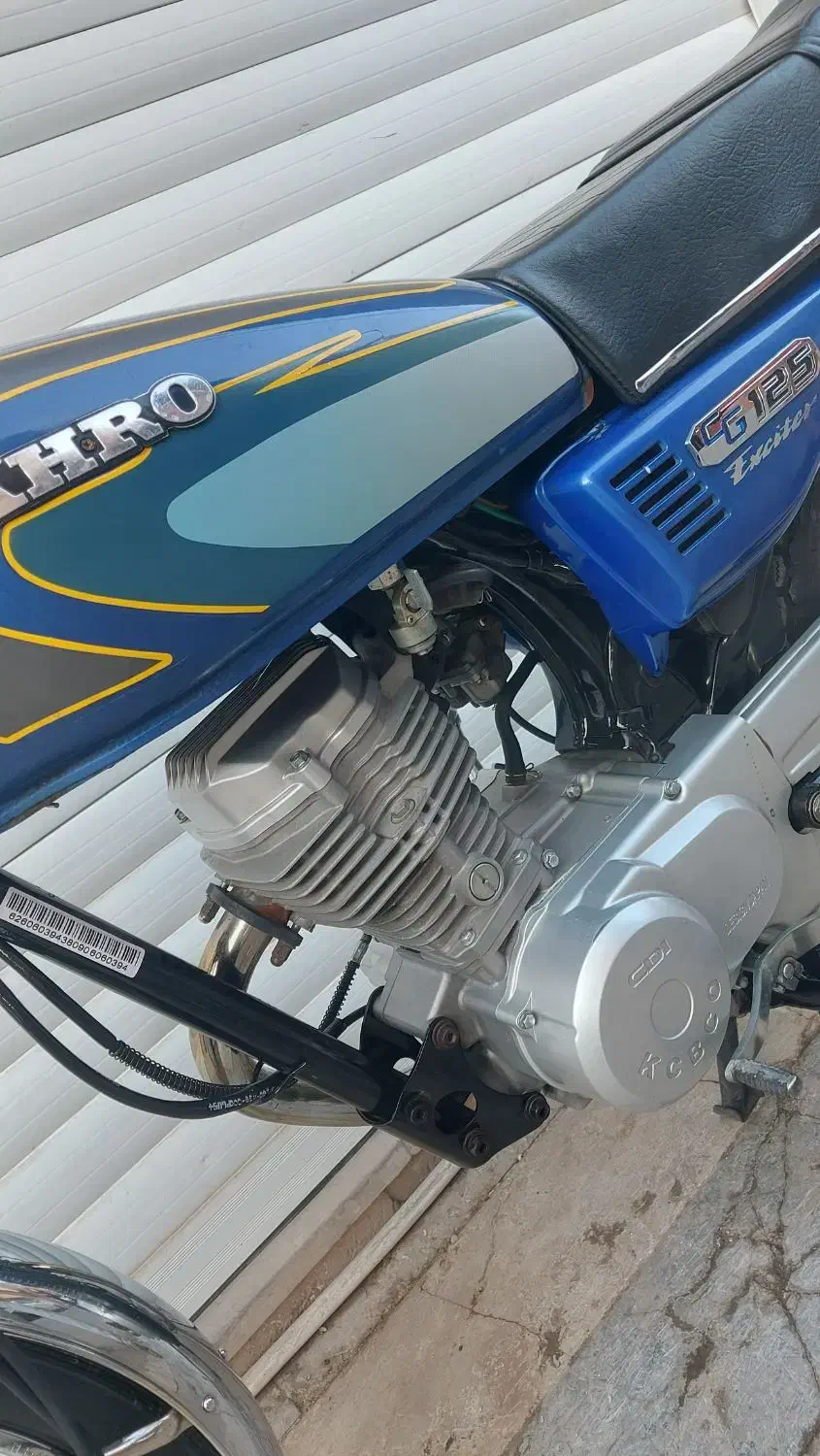 رهرو۹۳تمام فابریک یکسال بیمه کارت سوخت بنام|موتورسیکلت|قم, قلعه کامکار|دیوار