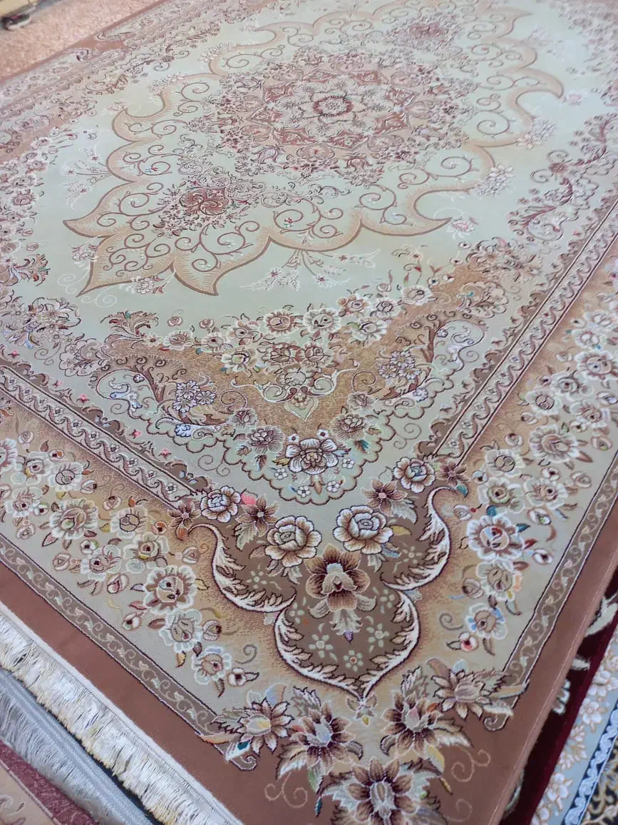 جفت ۱۲متری ۷۰۰شانه اصل سنگین گل برجسته|فرش|اهواز, کوی علوی|دیوار