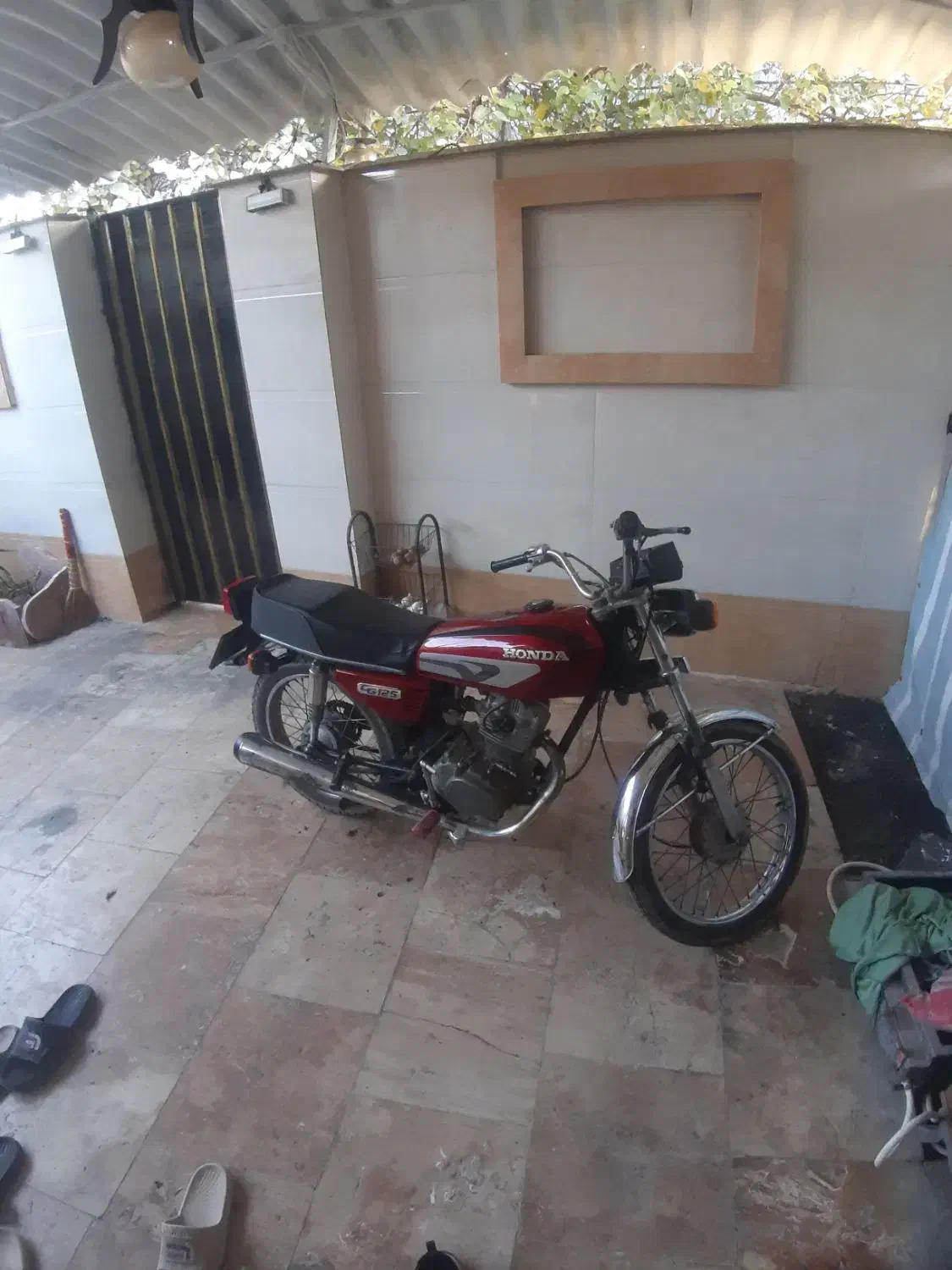 هوندا۱۲۵ مدل ۸۵ برگه اوراق|موتورسیکلت|بابل, |دیوار