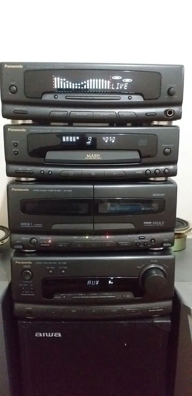 ضبط۴ طبقه پاناسونیک SA.CH550واسپیکر و باند سونی|سیستم صوتی خانگی|تهران, بهداشت|دیوار