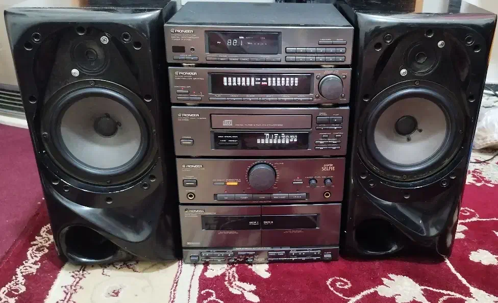 ظبط پایونیر مدل p710|سیستم صوتی خانگی|مشهد, فردوسی|دیوار