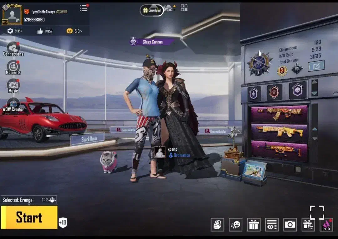 اکانت پابجی|کنسول، بازی ویدئویی و آنلاین|مرودشت, دولت آباد|دیوار