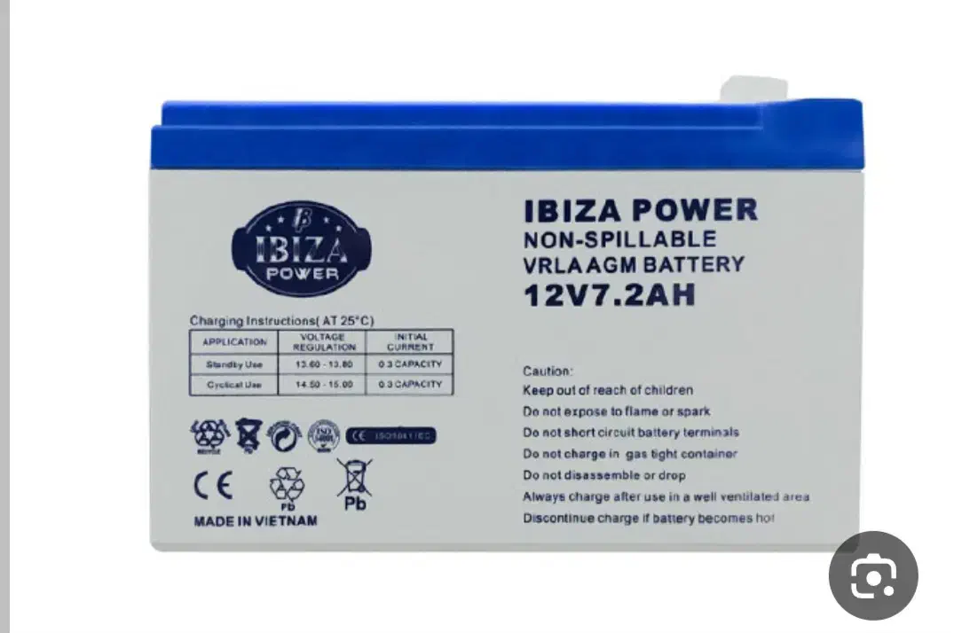 باتری یو پی اس 7 امپر ابیزا|قطعات و لوازم جانبی رایانه|تهران, دردشت|دیوار