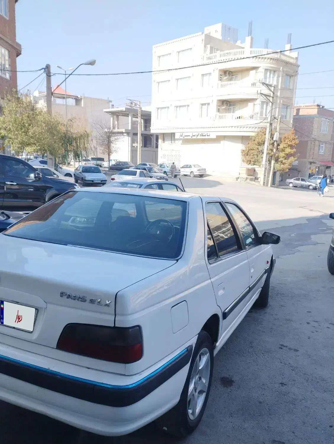 پارس 84تغییر رنگ نقره ای به سفید|خودرو سواری و وانت|مهاباد (آذربایجان غربی), |دیوار