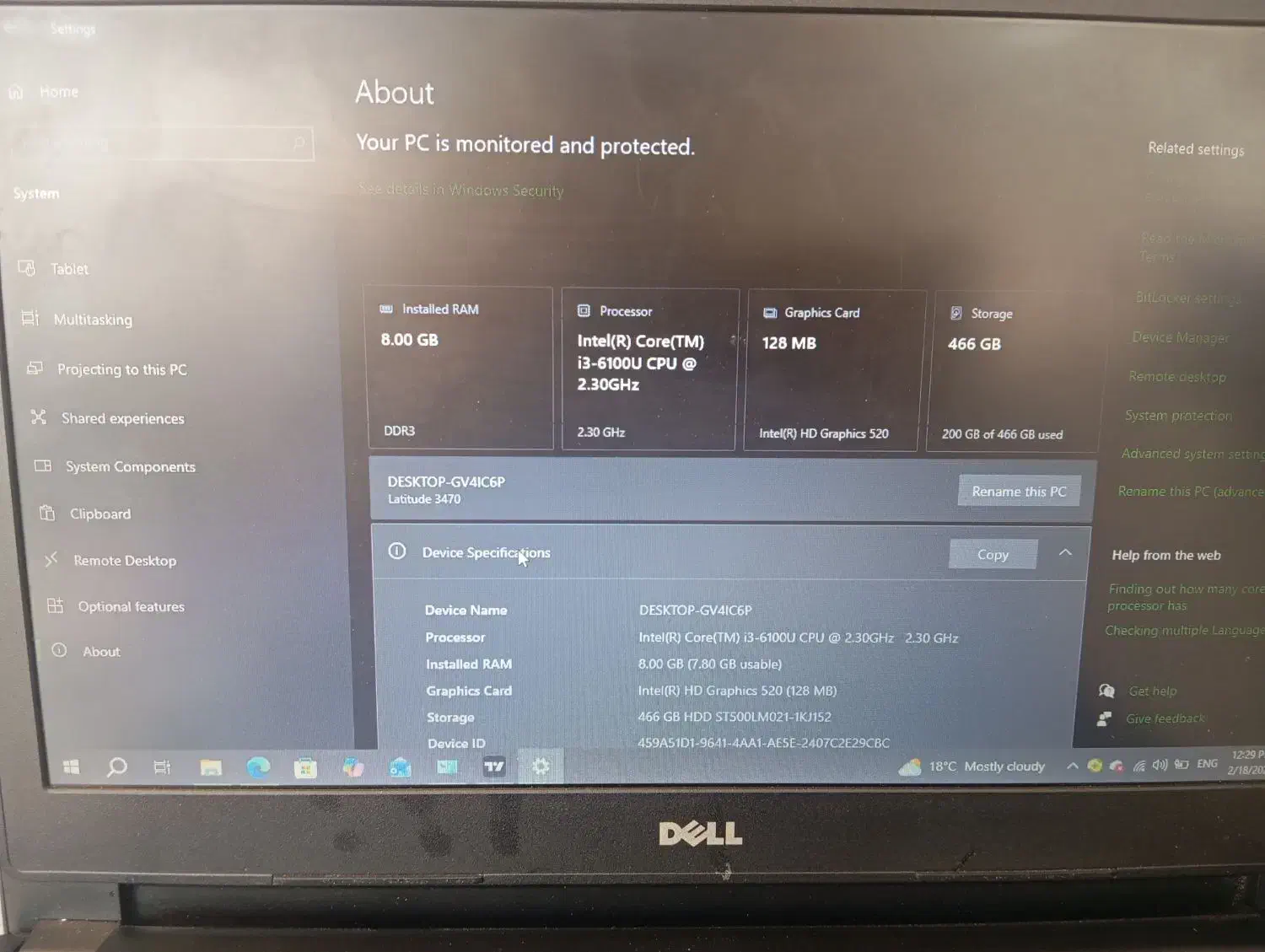 لپتاپ dell|رایانه همراه|کرج, اکبرآباد|دیوار