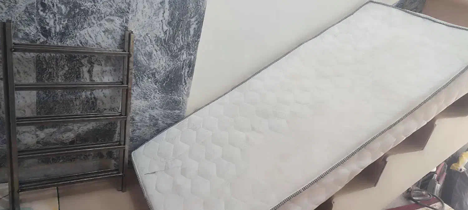 توشک تک نفره یک در دو فنری|تشک تختخواب|کرمانشاه, |دیوار