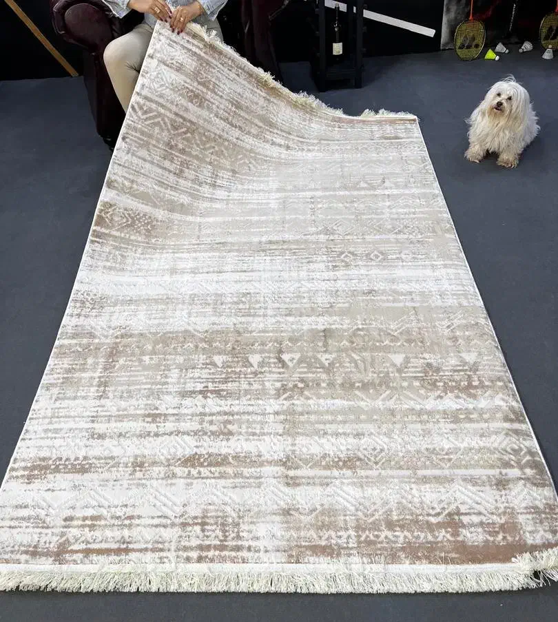 فرش مدرن مراکشی کرم نسکافه ای|فرش|تهران, عبدلآباد|دیوار