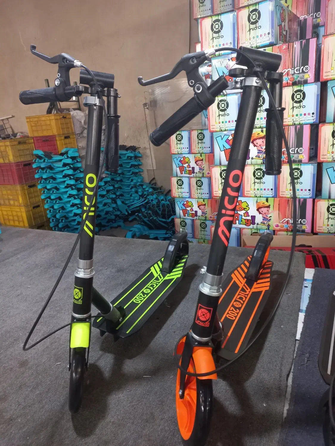 اسکوتر آلومینیومی میکرو|دوچرخه، اسکیت، اسکوتر|پاکدشت, پاکدشت (مامازند)|دیوار