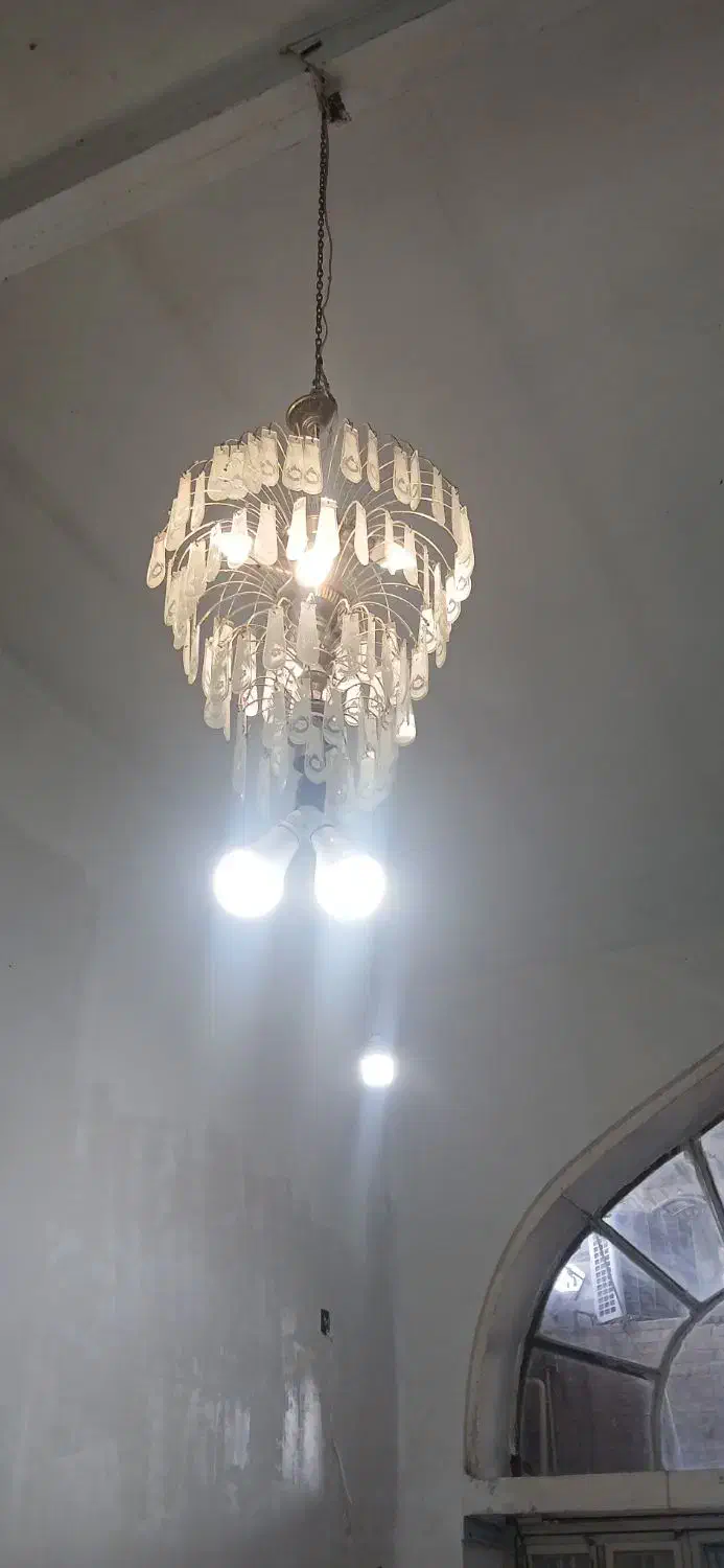 لوستر|لوستر و چراغ آویز|شوش, |دیوار