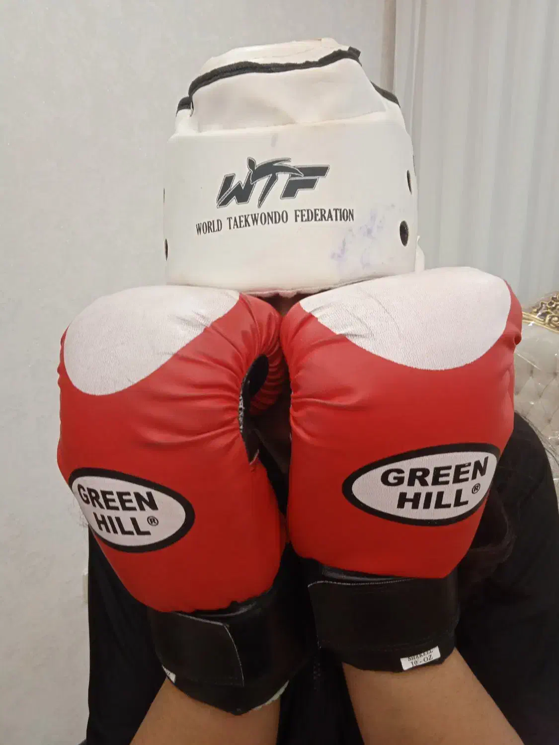 دستکش بوکس و کلاه تکواندو|تجهیزات ورزشی|گلبهار, شهر جدید گلبهار|دیوار