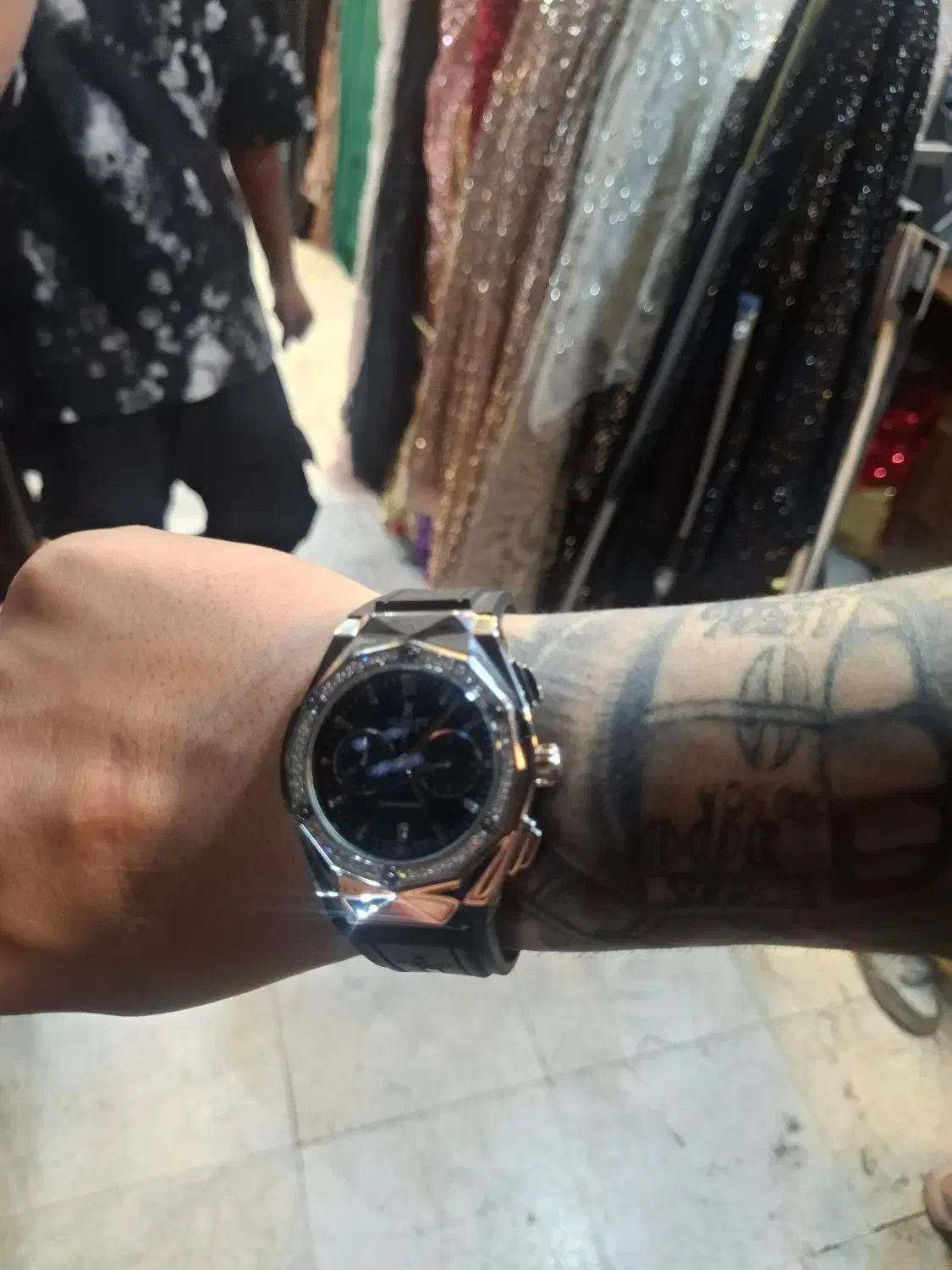 ساعت نقره ای hublot|ساعت|تهران, بازار|دیوار